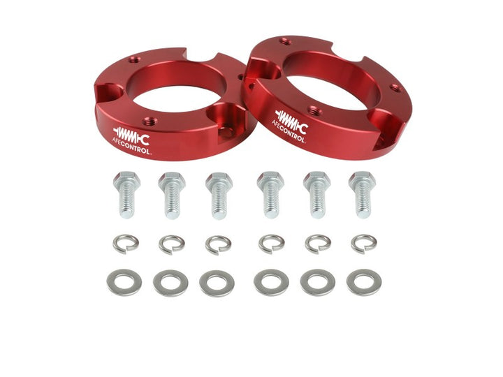 aFe CONTROL 2.0 IN Leveling Kit 05-21 Toyota 4Runner/FJ Cruiser/Tacoma - Red.