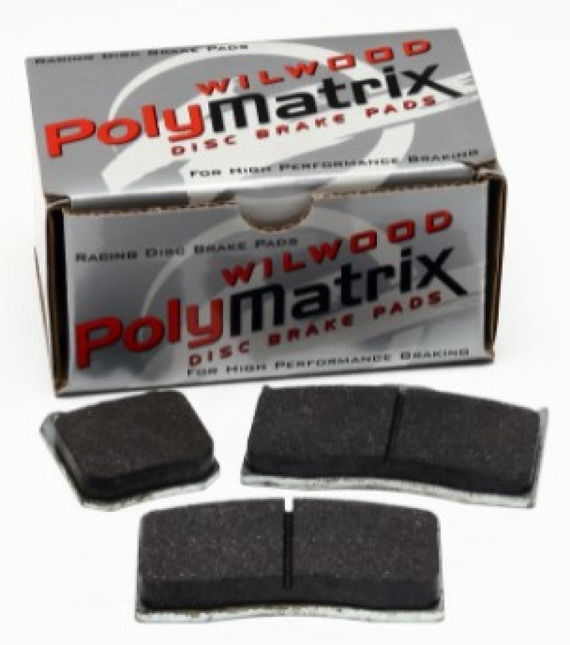 Wilwood PolyMatrix Pad Set - 7812 E Dynapro Dynalite-w/Bridge Bolt.