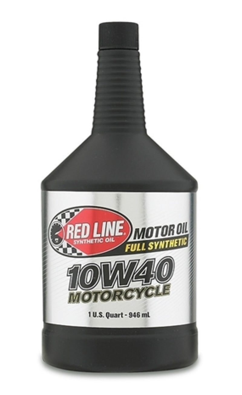Red Line 10W40 Motorcycle Oil - Quart.