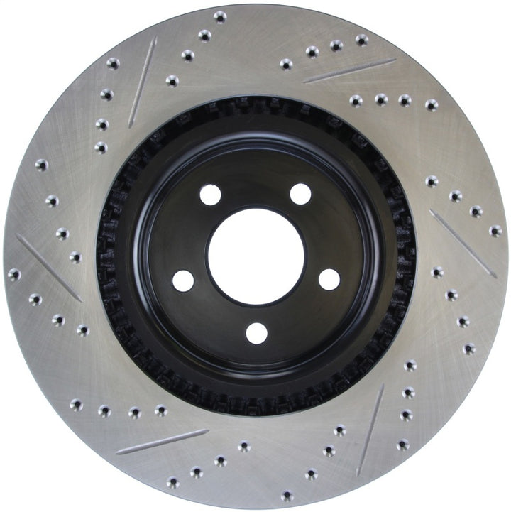 StopTech Slotted & Drilled Sport Brake Rotor.