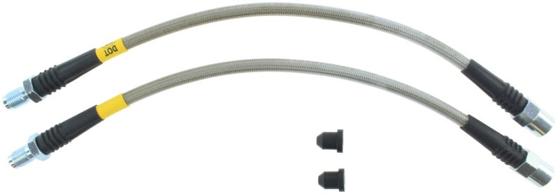 StopTech 87-91 BMW M3 / 89-4/91 325/328 Series (E30/E36) Front Stainless Steel Brake Line Kit.