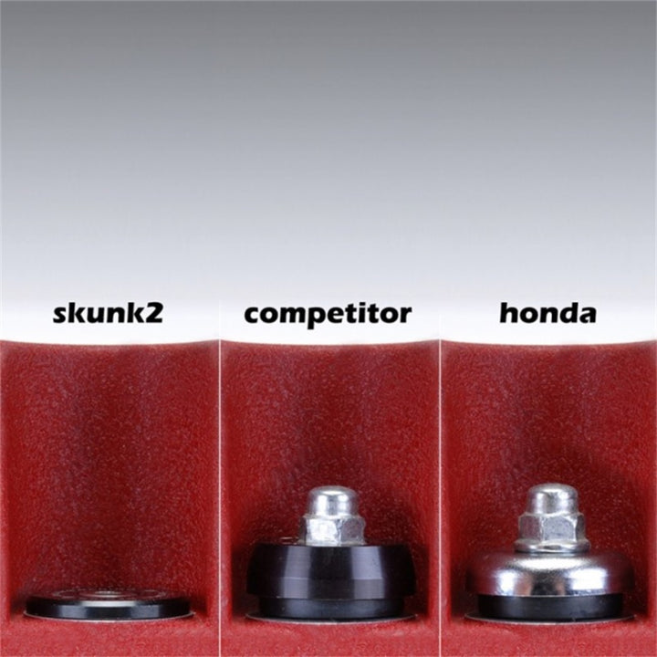 Skunk2 Honda/Acura K-Series (All Models) Black Anodized Low-Profile Valve Cover Hardware.
