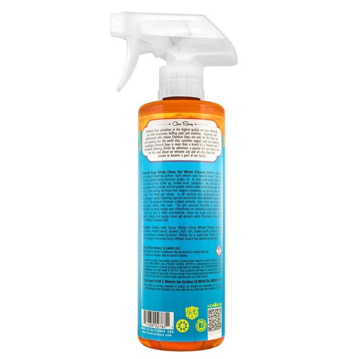 Chemical Guys Sticky Citrus Wheel & Rim Cleaner Gel - 16oz.