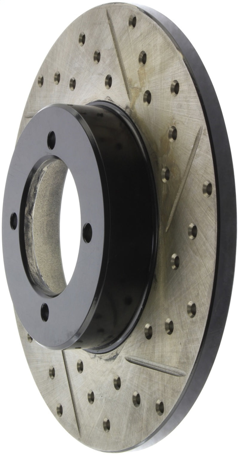 StopTech Slotted & Drilled Sport Brake Rotor.