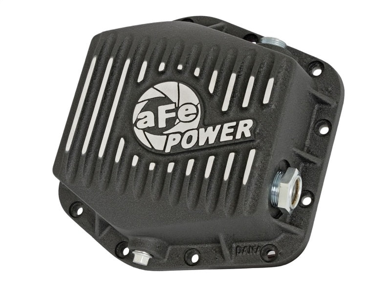 aFe Power Rear Differential Cover (Machined Black) 15-17 GM Colorado/Canyon 12 Bolt Axles.