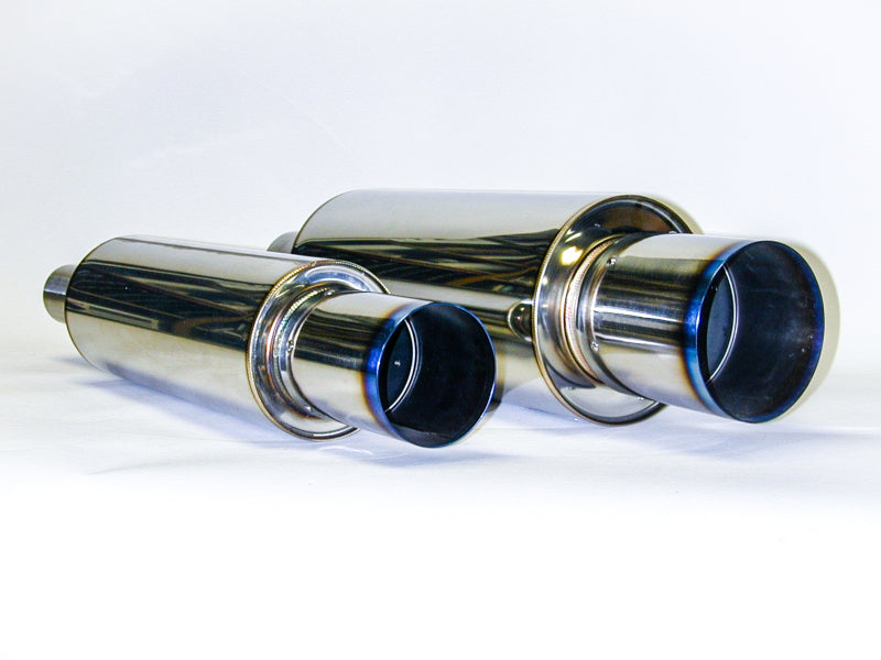 HKS Universal Stainless Hi Power 170mm Titanium Muffler.