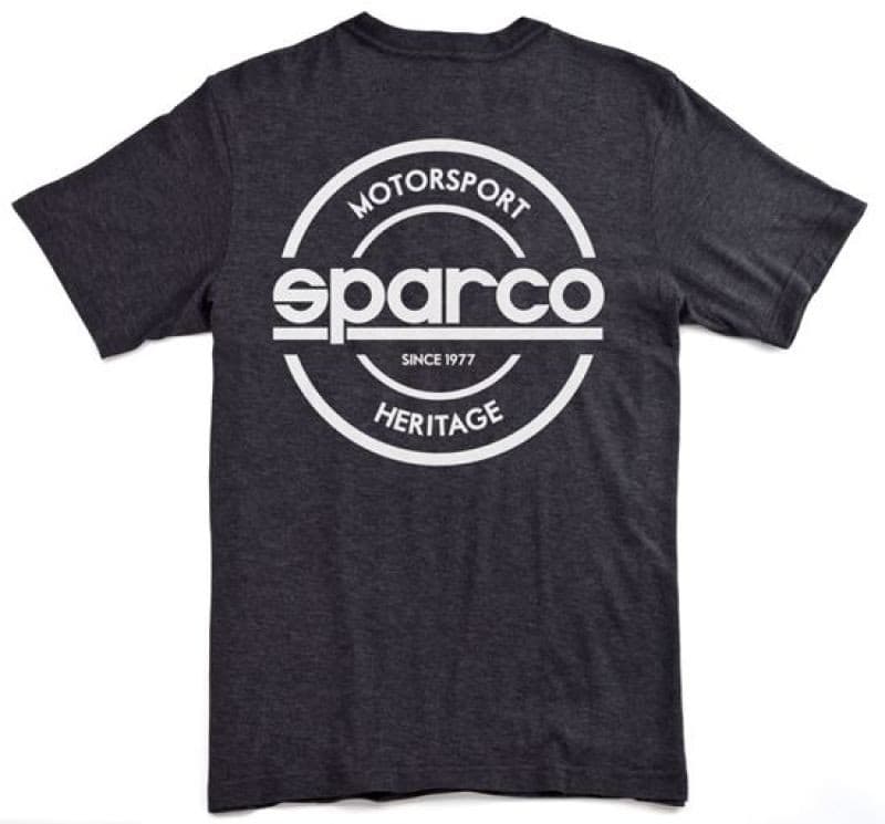 Sparco T-Shirt Seal Charcoal Youth Large.