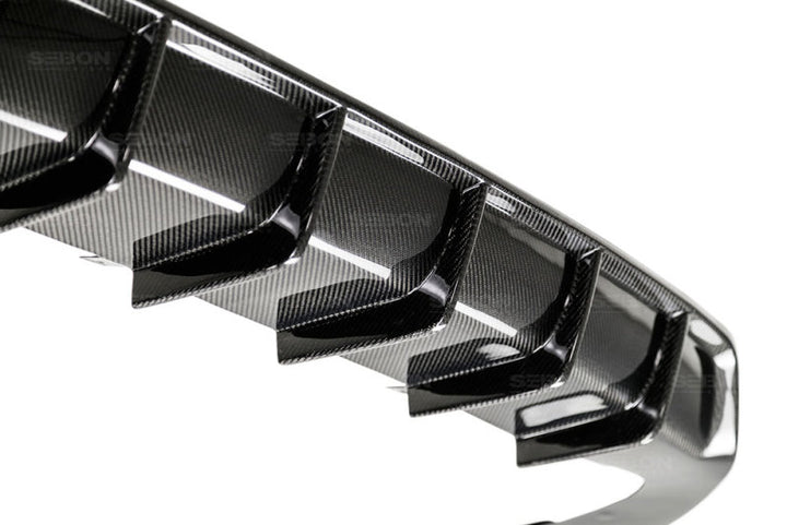 Seibon 16-17 Honda Civic Sedan TR-Style Carbon Fiber Rear Lip.