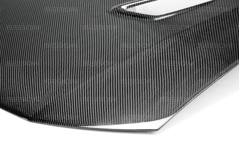 Seibon 12-13 Honda Civic 2Dr MG-Style Carbon Fiber Hood.