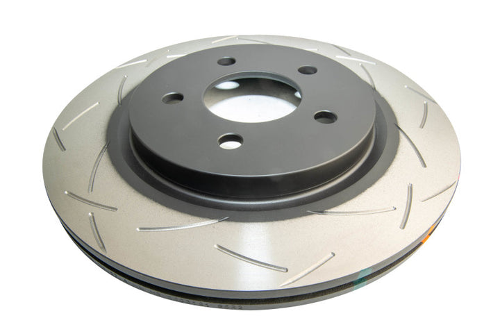 DBA 05-13 Ford Mustang GT/V6 Rear Slotted 4000 Series Rotor.