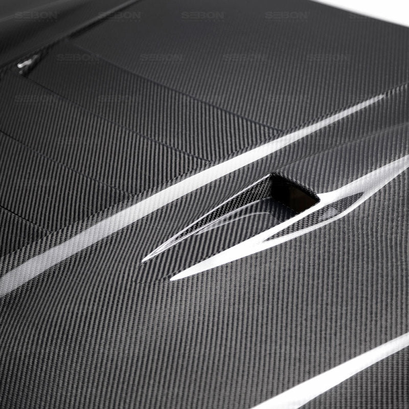 Seibon 09-12 Nissan GTR R35 DS-Style Carbon Fiber Hood.