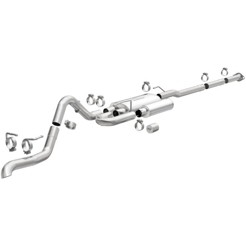 MagnaFlow Stainless Overland Cat-Back Exhaust 05-15 Toyota Tacoma V6 4.0L.