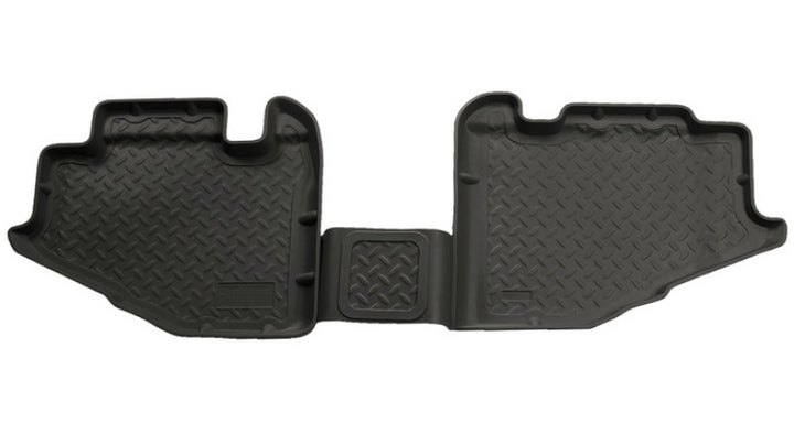 Husky Liners 97-05 Jeep Wrangler Classic Style 2nd Row Black Floor Liners.