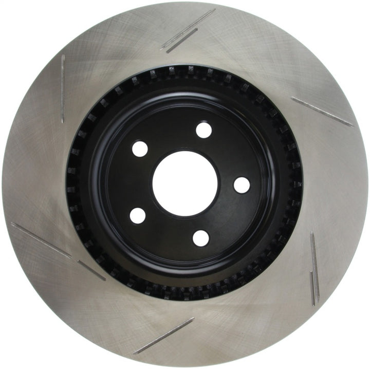 StopTech 12-18 Jeep Grand Cherokee SRT8 (380mm Front Disc) Front Left Slotted Sport Brake Rotor.