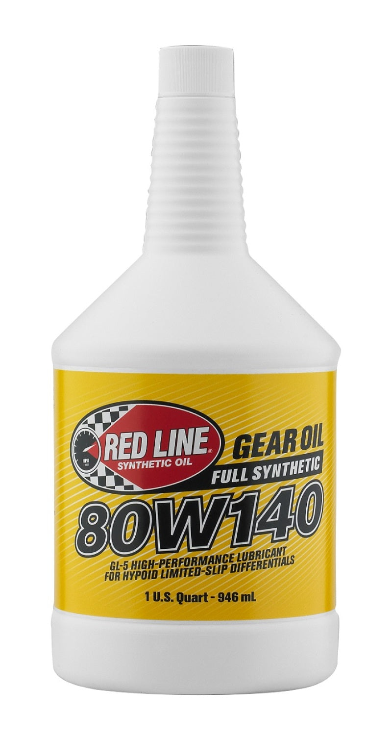 Red Line 80W140 GL-5 Gear Oil - Quart.