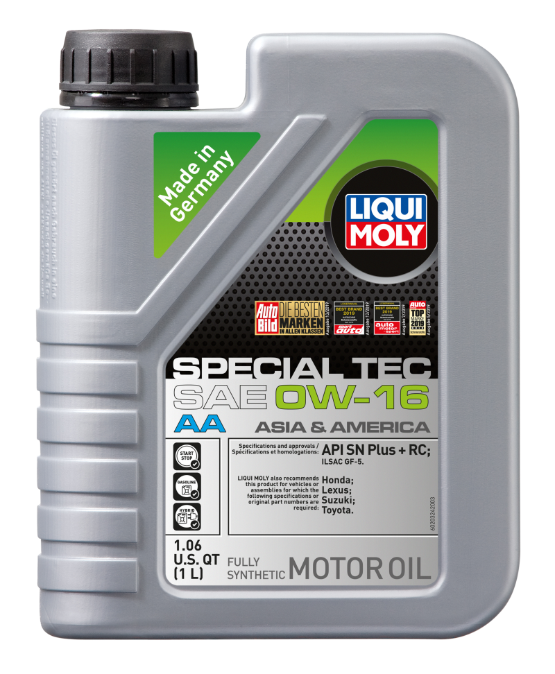 LIQUI MOLY 1L Special Tec AA Motor Oil SAE 0W16.