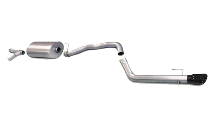 Corsa 08-13 Toyota Sequoia 5.7L V8 Touring Cat-Back Exhaust w/Black 4in Tip.