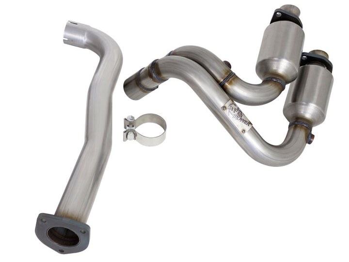 aFe Power Direct Fit Catalytic Converter Replacements Front 00-03 Jeep Wrangler (TJ) I6-4.0L.