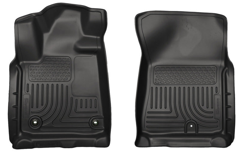 Husky Liners 12-13 Toyota Tundra Weatherbeater Black Front Floor Liners.