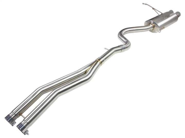 aFe MACHForce Exhaust Cat-Back SS-304 w/ Polished Tips 07-13 BMW 328i (E92/93) L6 3.0L Non-Turbo.