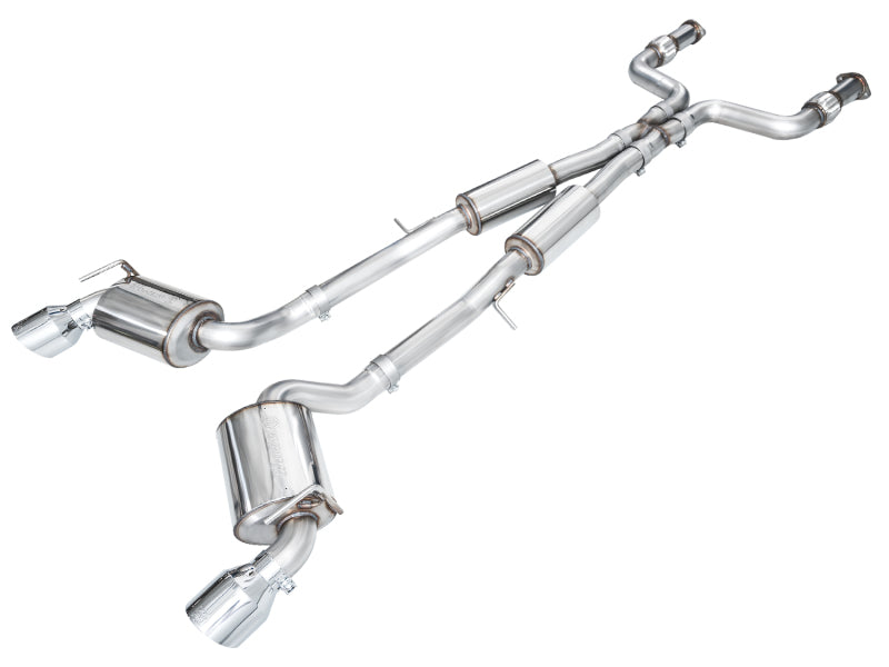 AWE 2023 Nissan Z RZ34 RWD Touring Edition Catback Exhaust System w/ Chrome Silver Tips.