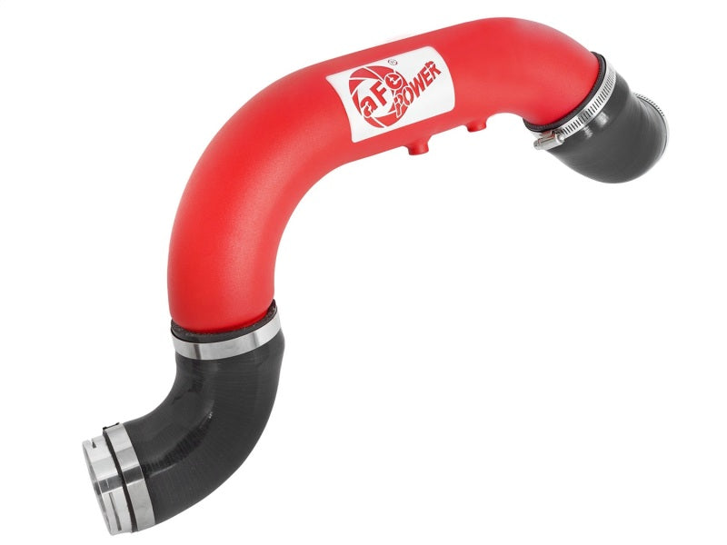 aFe BladeRunner 3in Red IC Tube Cold Side w/ Coupling & Clamp Kit 2016 GM Colorado/Canyon 2.8L.