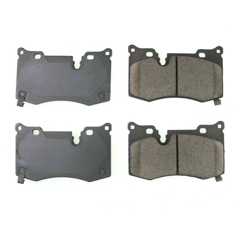 Power Stop 2020 Chevrolet Corvette Rear Z16 Evolution Ceramic Brake Pads.