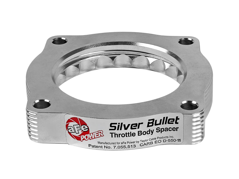 aFe Silver Bullet Throttle Body Spacers TBS BMW 335i (N54) 07-11 135i/535i 08-10 L6-3.0L (tt).