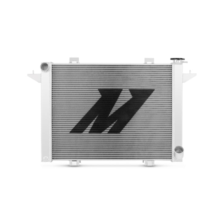 Mishimoto 90-93 Dodge Ram w/ 5.9L Cummins Engine Polished Aluminum Performance Radiator.