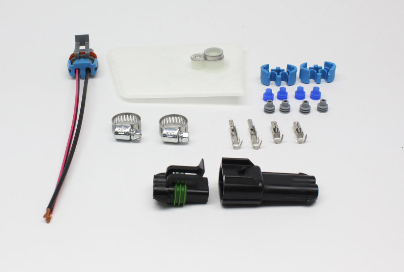 Walbro Universal Installation Kit: Fuel Filter/Wiring Harness for F90000267 E85 Pump.