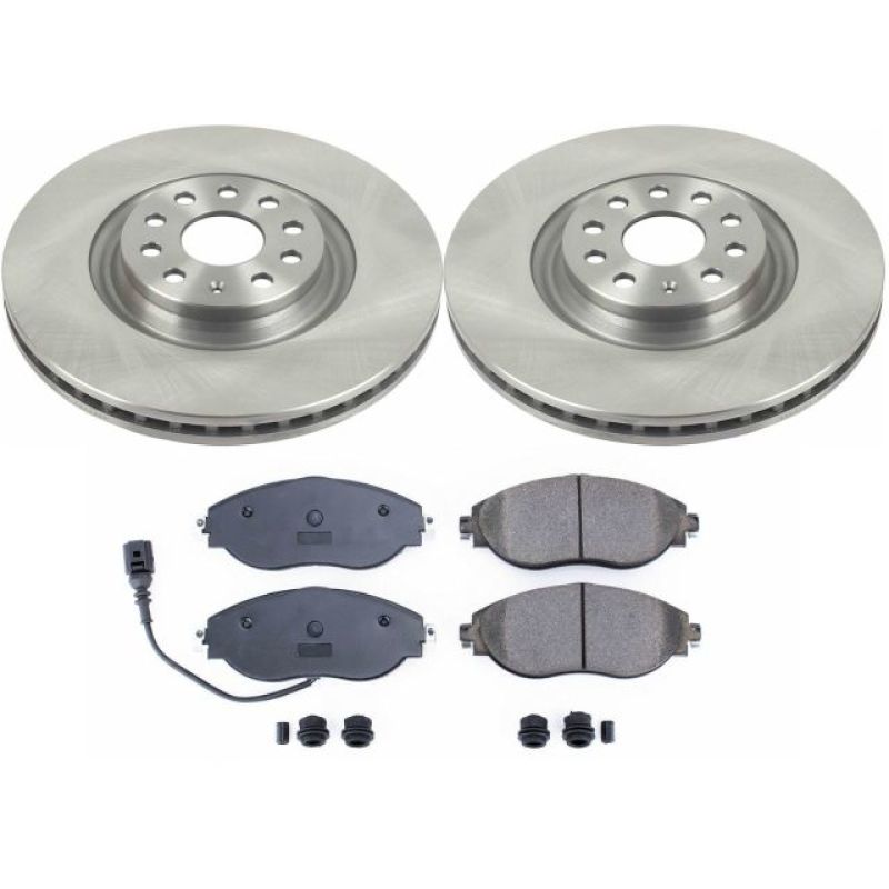 Power Stop 12-17 Volkswagen CC Front Autospecialty Brake Kit.