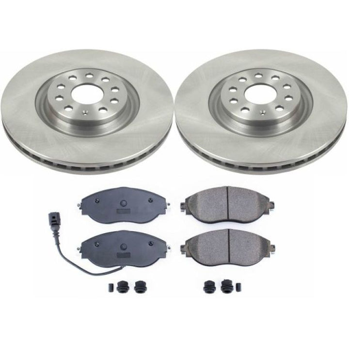 Power Stop 12-17 Volkswagen CC Front Autospecialty Brake Kit.