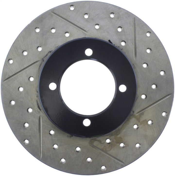 StopTech Slotted & Drilled Sport Brake Rotor.