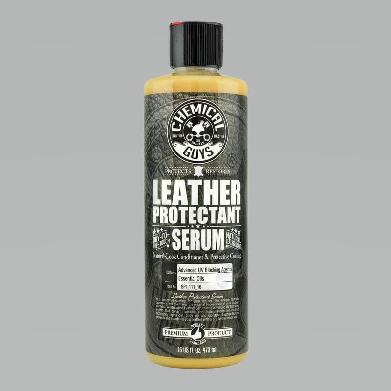 Chemical Guys Leather Serum Natural Look Conditioner & Protective Coating - 16oz.