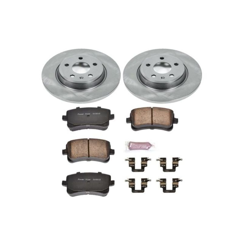 Power Stop 09-16 Audi A4 Rear Autospecialty Brake Kit.