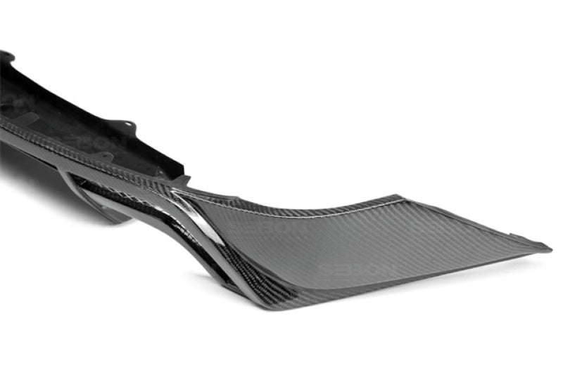 Seibon 14 Lexus IS350 F Sport RF-Style Carbon Fiber Rear Lip.