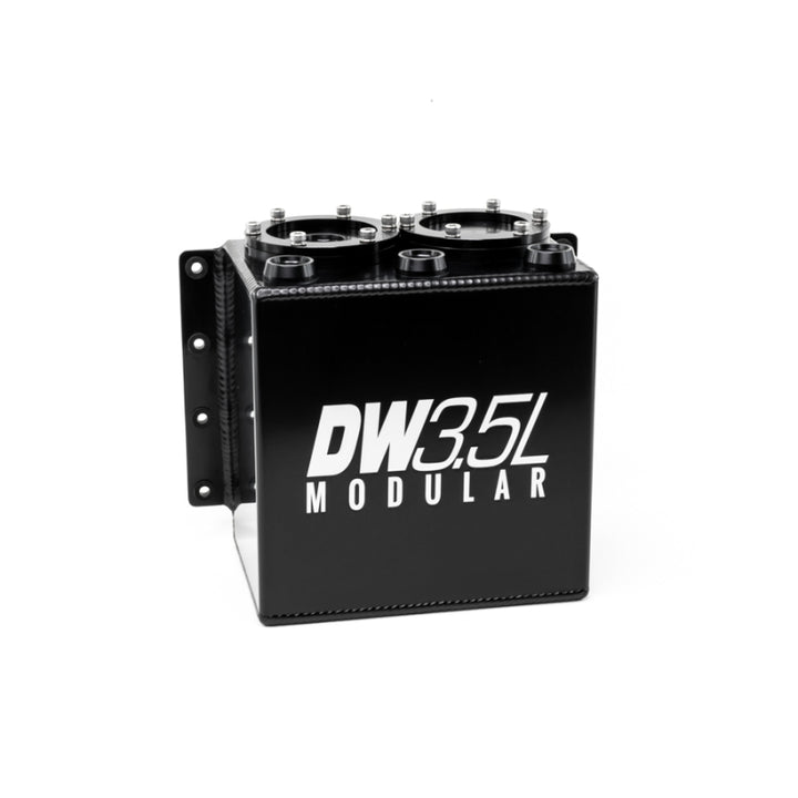 DeatschWerks 3.5L Modular Surge Tank (Fits 1-2 DW350iL Fuel Pumps - Pumps Not Included).