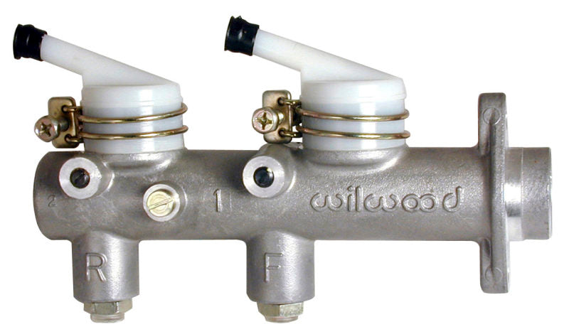 Wilwood Tandem Master Cylinder - 1in Bore w/ Remote Reservoirs.