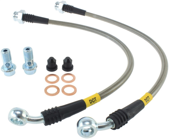 StopTech Stainless Steel Brake Line Kit - Rear.