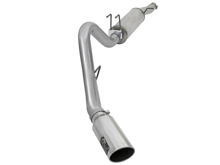 aFe MACHForce XP 2017 Ford SuperDuty F-250/F-350 V8 6.2L CC/LB Cat-Back SS 4in. Exhaust System.