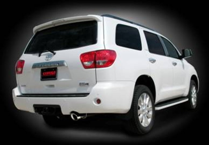 Corsa 08-13 Toyota Sequoia 5.7L V8 Polished Touring Cat-Back Exhaust.