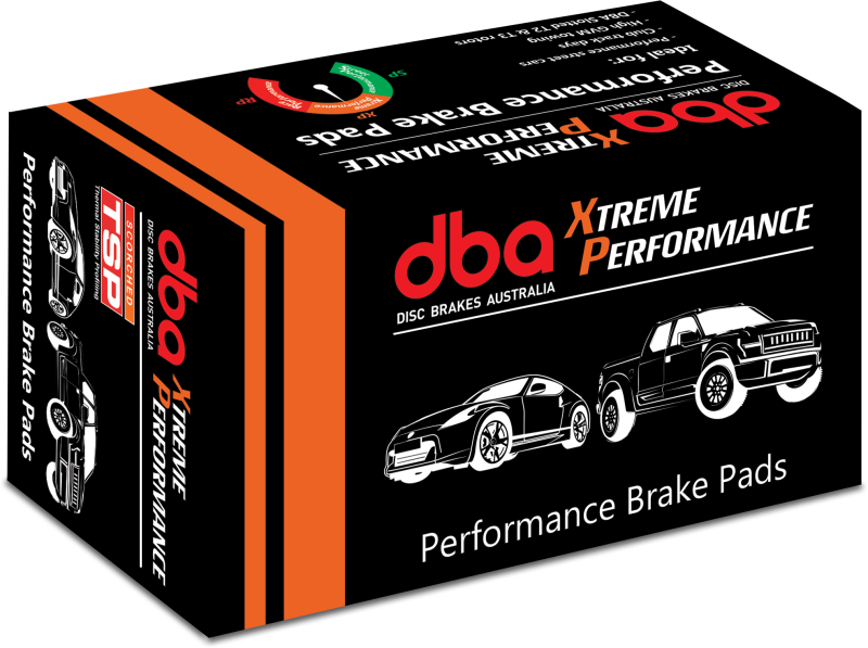 DBA 2018+ Kia Stinger V6 Twin Turbo XP Performance Front Brake Pads.