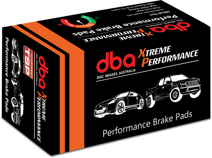 DBA 2018+ Kia Stinger V6 Twin Turbo XP Performance Rear Brake Pads.