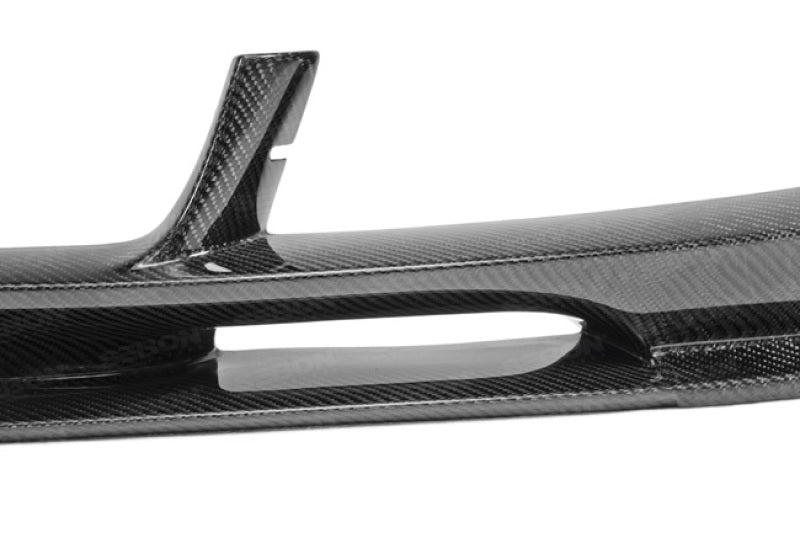 Seibon 12-13 BMW 5 Series (F10) KA-Style Carbon Fiber Front Lip.