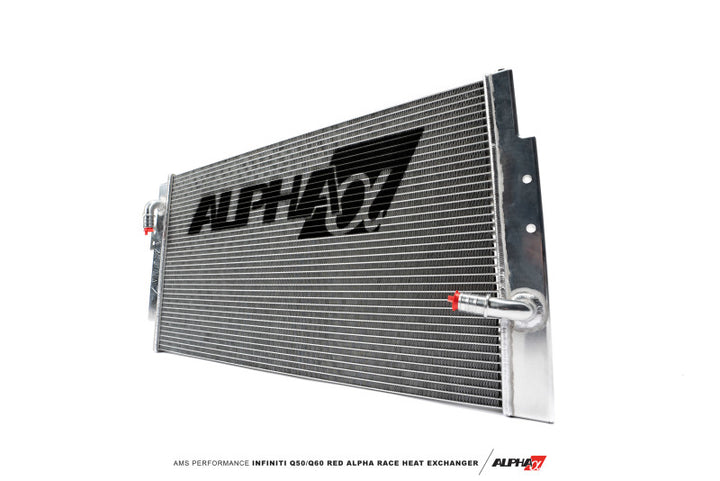 AMS Performance Infiniti 17+ Q60 / 16+ Q50 3.0TT VR30 Alpha Race Heat Exchanger.