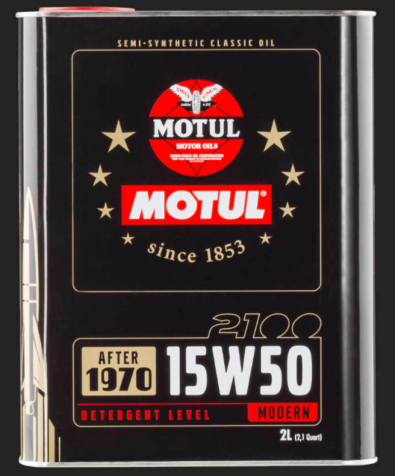 Motul 15W50 Classic 2100 Oil - 10x2L - Single.