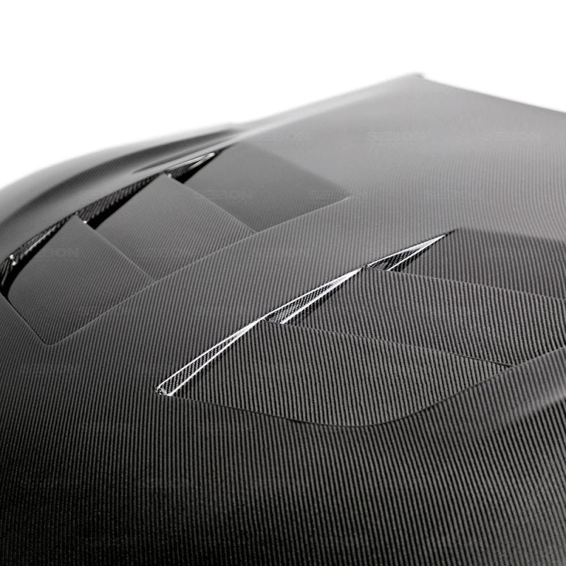 Seibon 2020 Toyota GR Supra TSII-Style Double-Sided Carbon Fiber Hood.