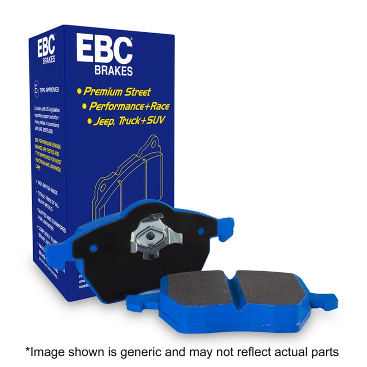 EBC 2021+ BMW M3/M4 3.0TT (G80/G82/G83) Bluestuff Rear Brake Pads.