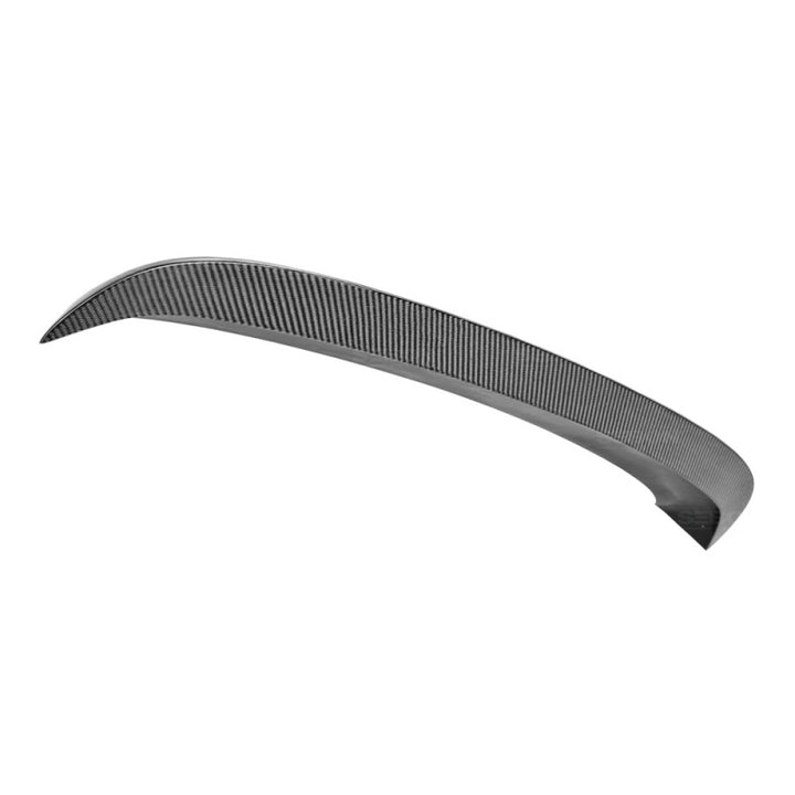 Seibon 2012+ Volkswagen Golf MK7 TT-Style Carbon Fiber Rear Spoiler.