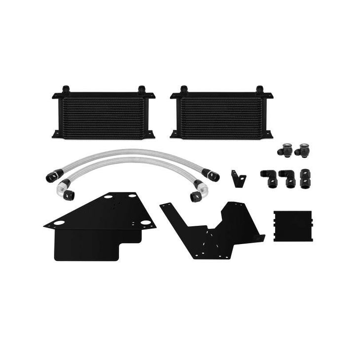 Mishimoto 08+ Mitsubishi Evolution X Black Oil Cooler Kit.